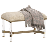 Cadiz Fabric Bench