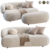 Westwing Alba With XL Stool Sofa