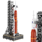 Lego NASA Artemis Space Launch System