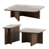 Type coffee tables by Fiam Italia