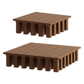 ARCUS COFFEE TABLE by Stahl and band