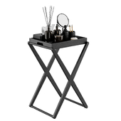 Agape X side tables h 700 with decor Zara Home