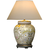Настольная лампа Ralph Lauren Floral European Nightstand Ginger Jar Table lamp