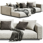Flexform Grandemare Chaise Longue 02