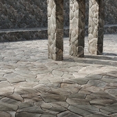 H141 Stone Tiles | PBR | 4K | Seamless | +SBSAR