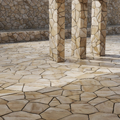 H146 Stone Tiles | PBR | 4K | Seamless | +SBSAR