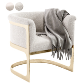 Regan Barrel Chair by Global Views