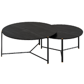 Trio Coffee Table in Ebony Oak