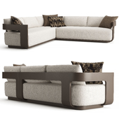 Sedona Aluminum Left-Arm L-Sectional