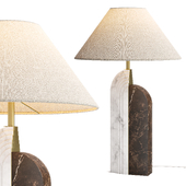 Brown Carrara Table Lamp