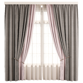 Timeless Chevron Window Drapes 76