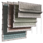 Curtains with Roman blinds 10 HBH