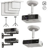 Набор проекторов. BenQ. Sony
