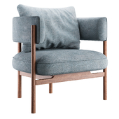 Кресло CRAIG EXPRESSED WOOD CHAIR от WEST ELM
