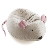 Qubo™ Mouse LIght grey VELVET FIT