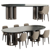 Стул Club Furman Стол Tondo