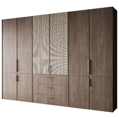 Rattan door wardrobe 09