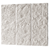 Set of stone materials. Seamless. 8K