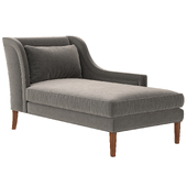 One Kings Lane Roslin Facing Chaise