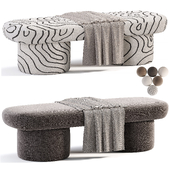 Cloud Sculptured Ottoman