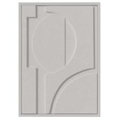 Панно декоративное с эффектом 3d Minimalism Flower 50х70, Inmyroom
