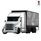 freightliner CONTAINER truck