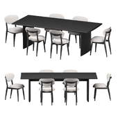 Dining Chair Allston and Dining Table Tricia