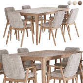 Стол Unique Furniture (Amalfi), стул Вилас (divan.ru)