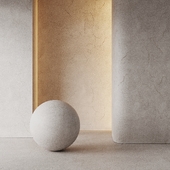 Plaster decorative cracked seamless