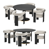 dining chair percy and Dining Table Astro