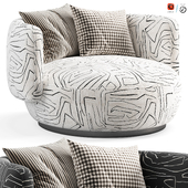 Cosmopolitan Armchair by BoArt