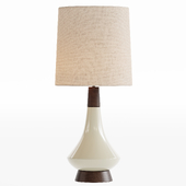 Brown Ivory Table Lamp
