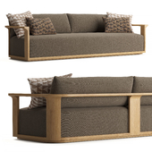 RH Lagos Teak Sofa 108