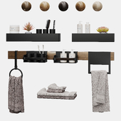 Аксессуары для ванной комнаты Gamadecor Porcelanosa