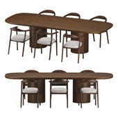 Dining Chair Beale and Dining Table Glenmont