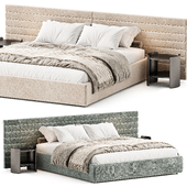 Pan Flute Bed by Saba Italia