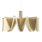 Veil Fabric Coated Pendant Lamp by Artemide