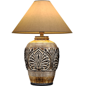 Настольная лампа в деревенском стиле Rustic Southwestern Style Table Lamp