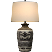 Настольная лампа в деревенском стиле Rustic Southwestern Style Table Lamp