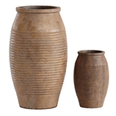 Llonga terracotta planter
