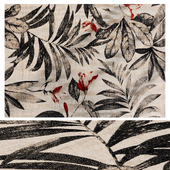 Rug Jerry Black White
