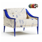 Dezza armchair by Gio Ponti - Poltrona Frau