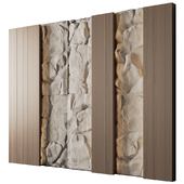 Rock and Wood - Wall Panel 06