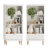 Стеллаж детский Виоли-1 White (divan.ru)