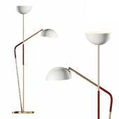 Pavo Champagne Floor Lamp by CB2
