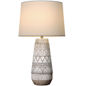 Настольная лампа в деревенском стиле Carisse Metal Table Lamp