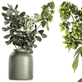 Bouquet of Flowers Branches in Vase 40
