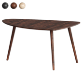 Amoeba 35 Coffee Table - Walnut