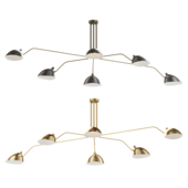 Serge Mouille Ceiling Light A