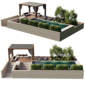 Landscape Furniture Pool 35 VRAY